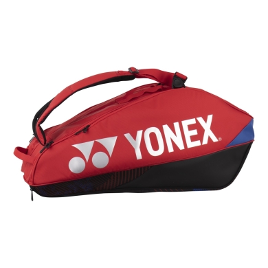 Torba na rakiety Yonex Pro (torba na rakiety, 2 główne komory) 2024 czerwona 6-szt.